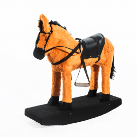 CAVALINHO DE BALANCO SIMPLES CARAMELO