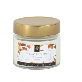 VELA AROMATIZANTE CASCA E FOLHAS