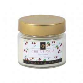 VELA AROMATIZANTE CEREJA E AVELA