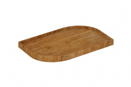 BANDEJA CINAMOMO FLUTUANTE FOLHA LAMINADO