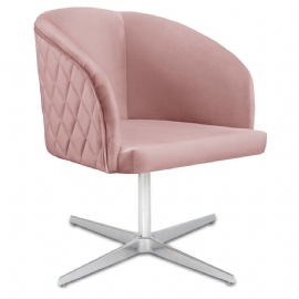 POLTRONA ROSA ALUMINIO