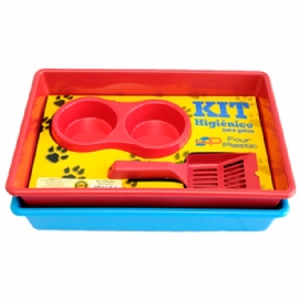 KIT BANDEJA GATOS CORES FABIANO JUNIOR
