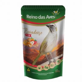 RACAO BOIADEIRO MIX 500 GRS REINO DAS AVES FABIANO JUNIOR