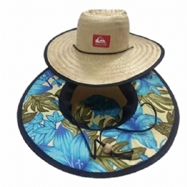 CHAPEU DE PALHA QUIKSILVER ESTAMPADO FABIANO JUNIOR