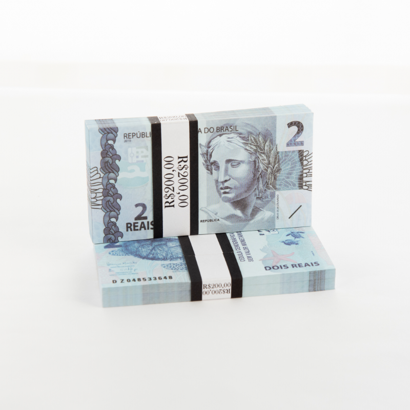 10Un Cdulas Cenogrficas de R$2,00