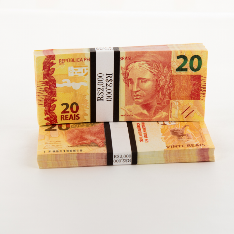 50Un Cdulas Cenogrficas de R$20,00