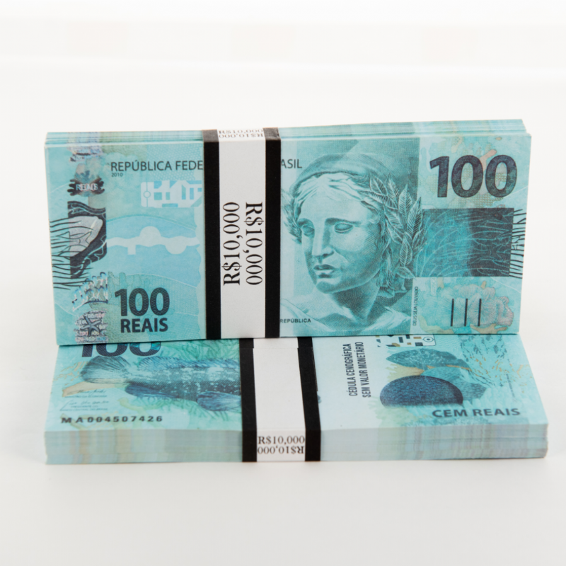 10Un Cdulas Cenogrficas de R$100,00